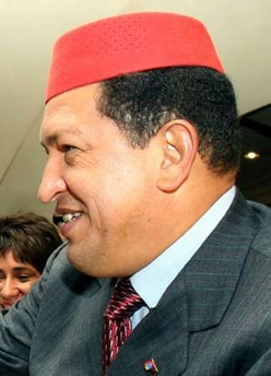Chavecito in an African hat