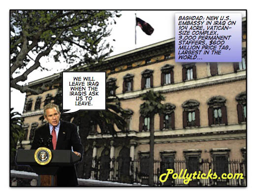 The very very VERY expensive US embassy in Iraq