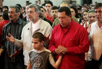Leftist prayers in Paraguay: Lugo, Chavecito and many more!