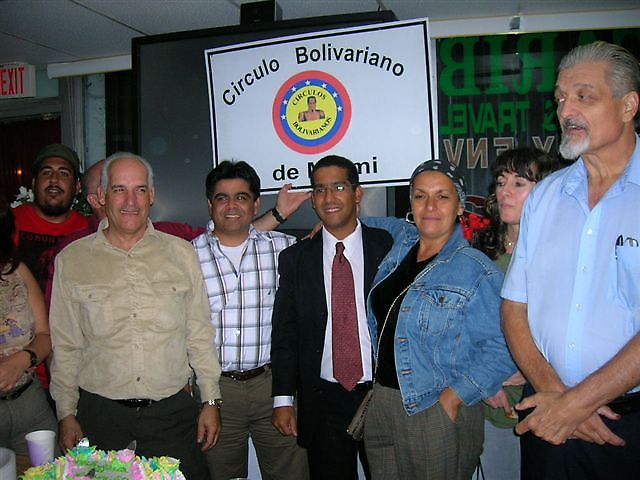 Members of the Bolivarian Circle of Miami