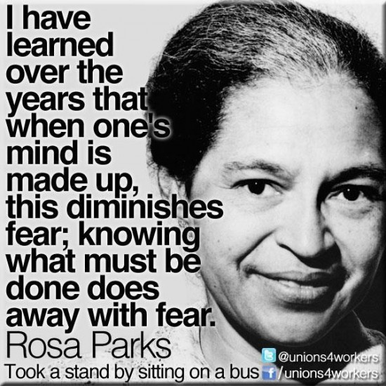 How old is Rosa Parks?